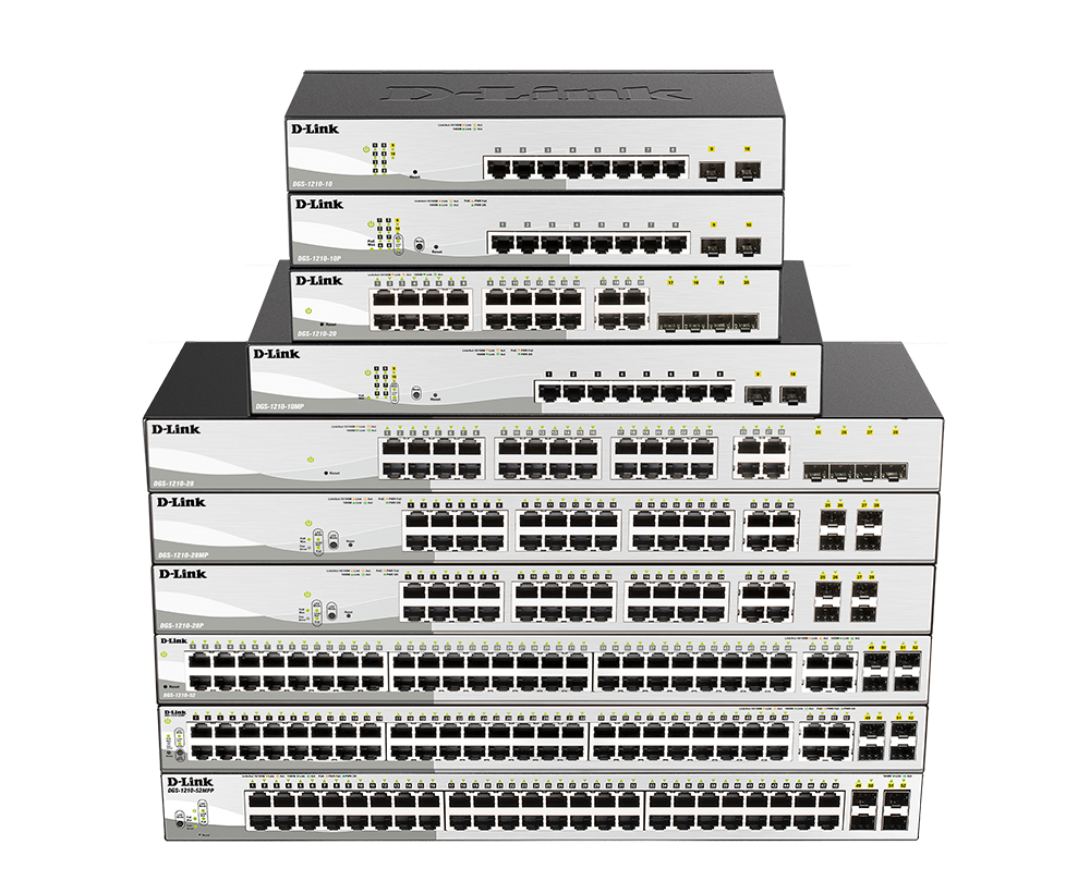 Gigabit Smart Managed Switches DGS-1210 Series