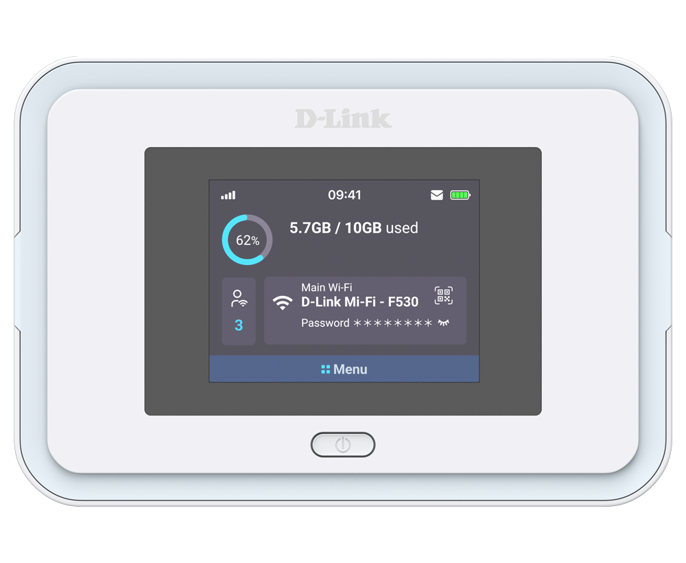 5G NR AX3000　Wi-Fi 6 Mobile Hotspot F530