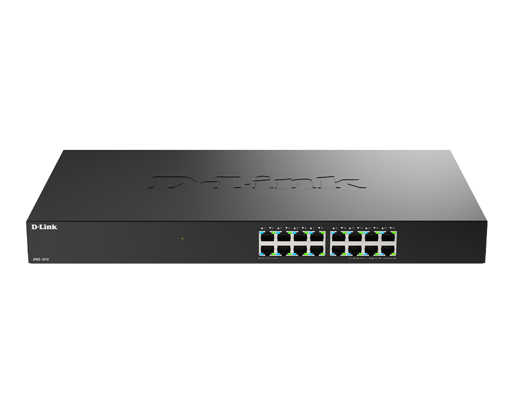 16-Port 2.5G Multi-Gigabit Unmanaged Switch DMS-1016