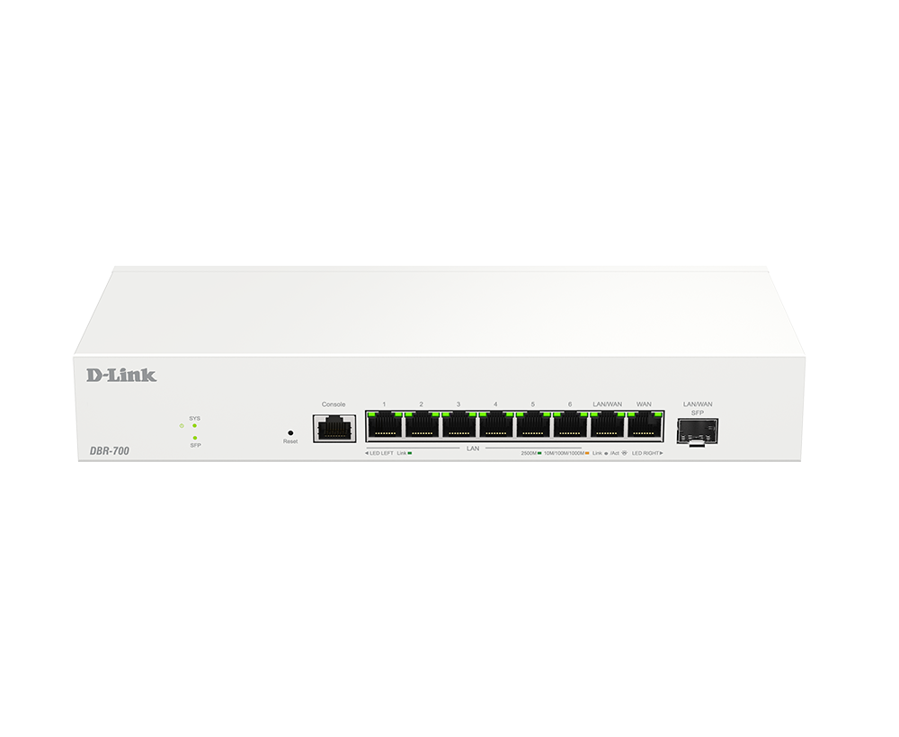 Multi-Gig Business Router with SFP DBR-700