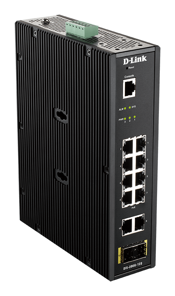 Industrial Gigabit Smart Managed Switch DIS-200G-12S