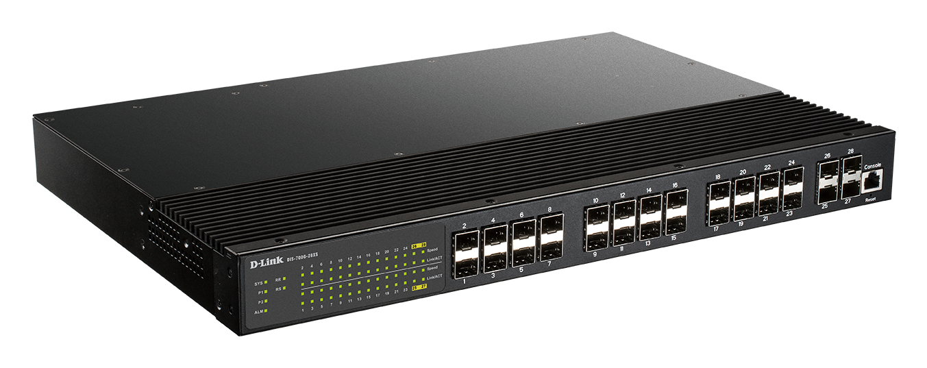 Industrial Layer 2+ Gigabit Managed Switch with 10G SFP+ slots DIS-700G-28XS
