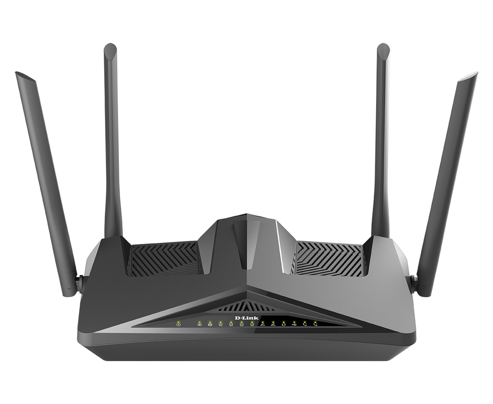 Dual Band Wireless AX1800 VDSL2 / ADSL2+ Modem Router with VOIP DSL-X1852E
