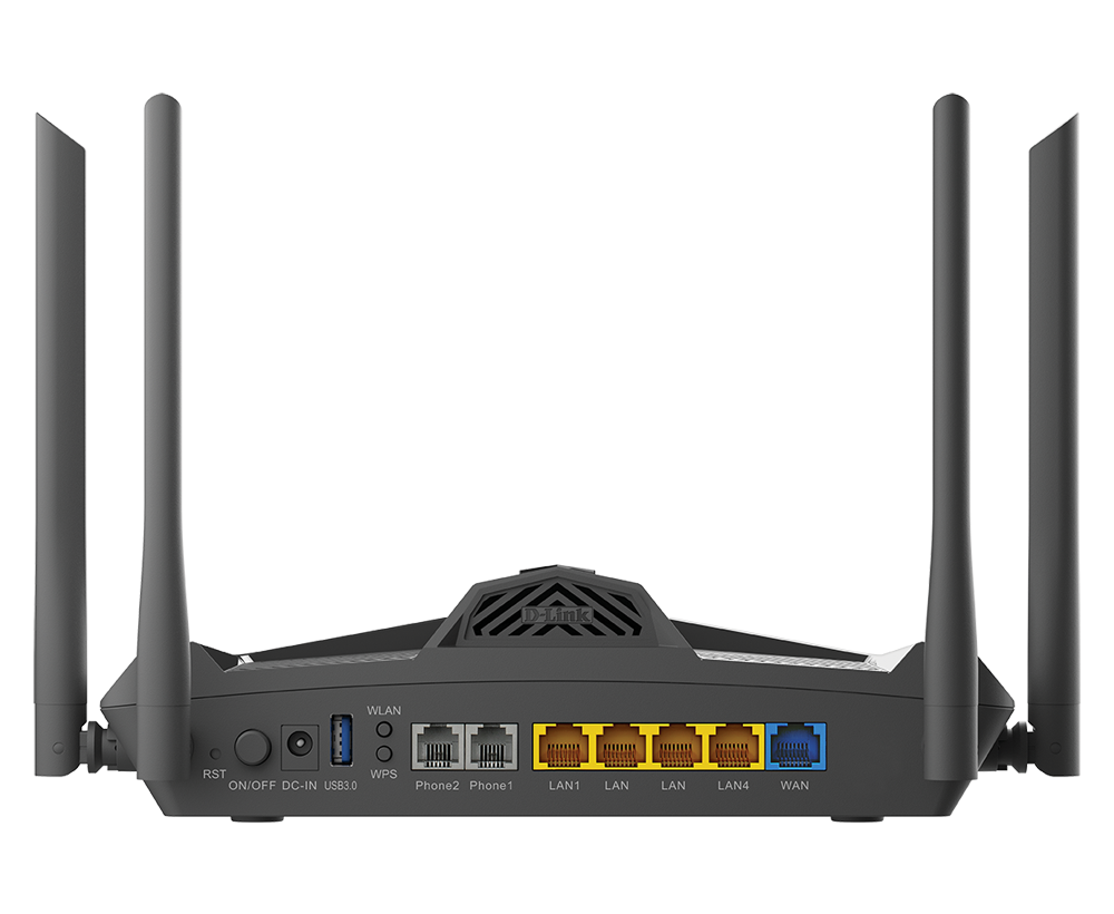 Dual Band Wireless AX1800 VDSL2 / ADSL2+ Modem Router with VOIP DSL-X1852E