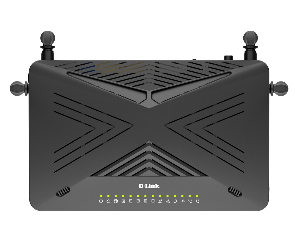 Dual Band Wireless AX3000 VDSL2 / ADSL2+ Modem Router with VOIP DSL-X3052E