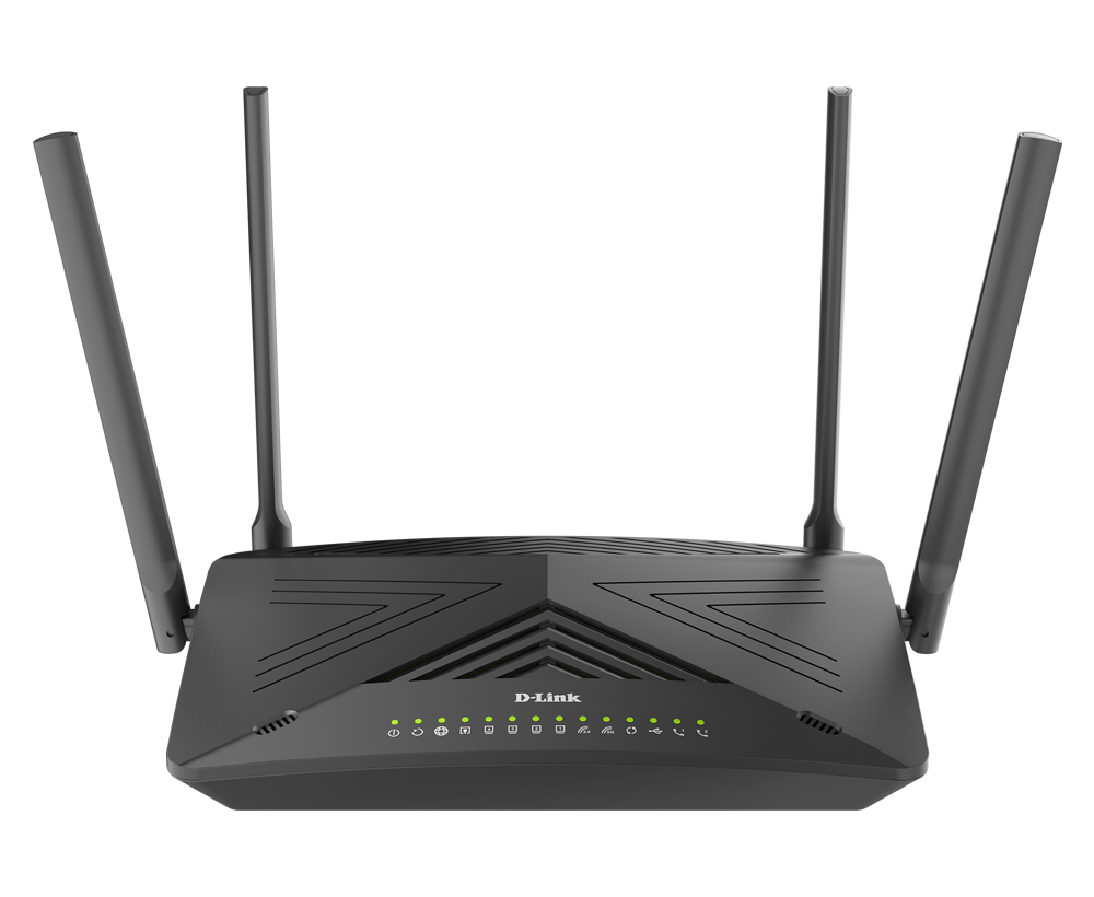Dual Band Wireless AX3000 VDSL2 / ADSL2+ Modem Router with VOIP DSL-X3052E