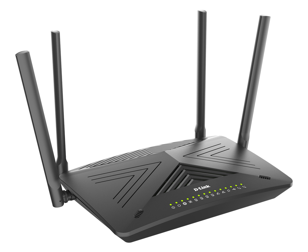 Dual Band Wireless AX3000 VDSL2 / ADSL2+ Modem Router with VOIP DSL-X3052E