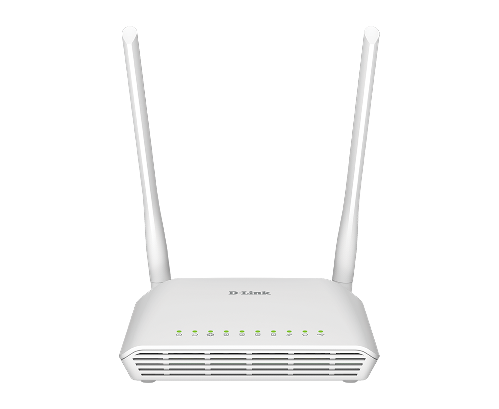 Wireless N 300 ADSL2+ Modem Router DSL-2750U