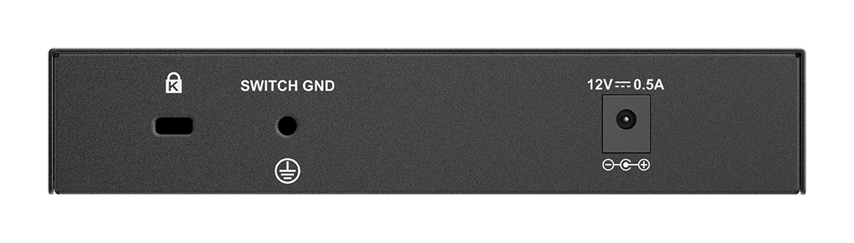 7-Port 1G/2.5G Multi-Gigabit Unmanaged Switch DMS-107