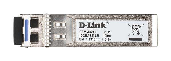 10GBase-LR SFP+ Transceiver (10 Km) DEM-432XT
