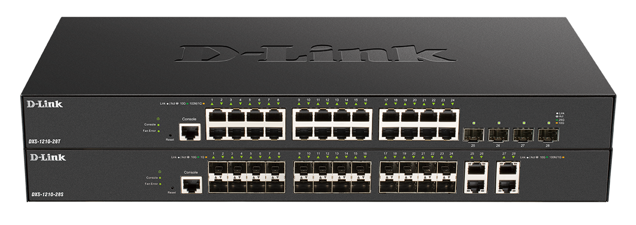10 Gigabit Ethernet Smart Managed Switches DXS-1210-28 Series