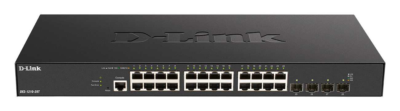 10 Gigabit Ethernet Smart Managed Switches DXS-1210-28 Series