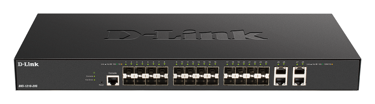 10 Gigabit Ethernet Smart Managed Switches DXS-1210-28 Series