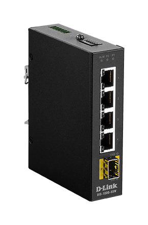 Industrial Gigabit Unmanaged Switch with SFP slot DIS-100G-5SW
