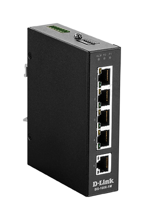 Industrial Gigabit Unmanaged Switch DIS-100G-5W