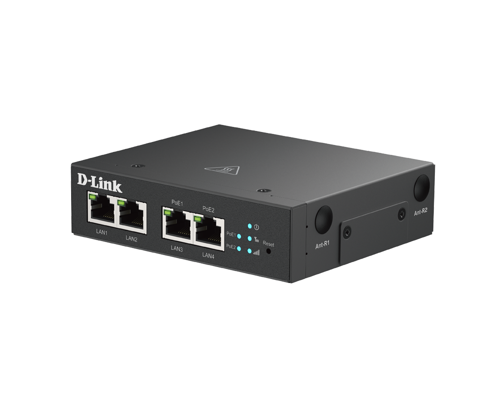 Rugged 4G Multi-Port PoE Modem DWM-314-TP