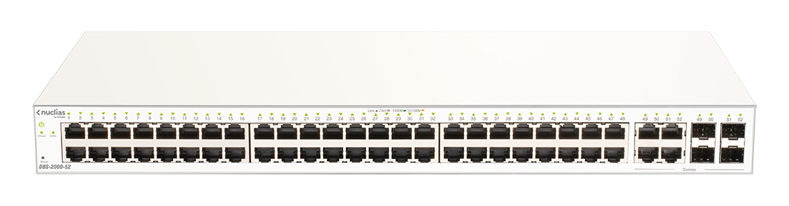 Nuclias Cloud-Managed Switches DBS-2000 Series 20 Nuclias Cloud-Managed Switches DBS-2000 Series