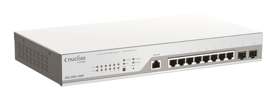 Nuclias Cloud-Managed Switches DBS-2000 Series 9 Nuclias Cloud-Managed Switches DBS-2000 Series