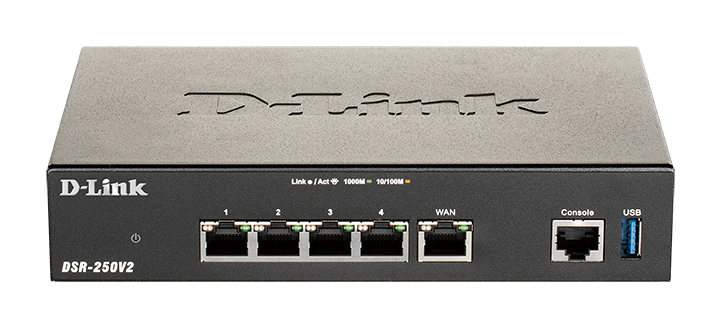 Unified Services VPN Router DSR-250V2