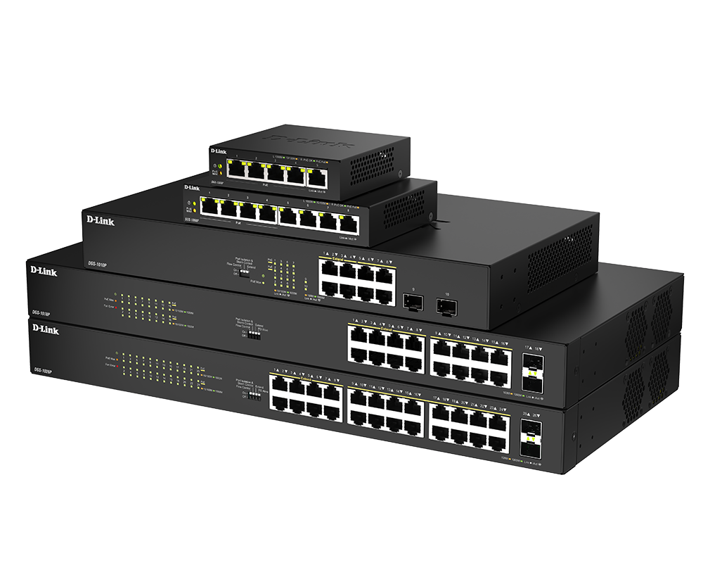 Gigabit Unmanaged Switches DGS-1000 Series