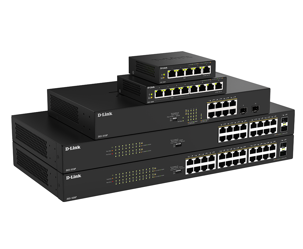 Gigabit Unmanaged Switches DGS-1000 Series