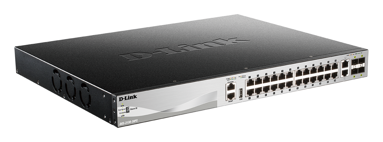 1G Layer 3 Stackable Managed Switches DGS-3130 Series