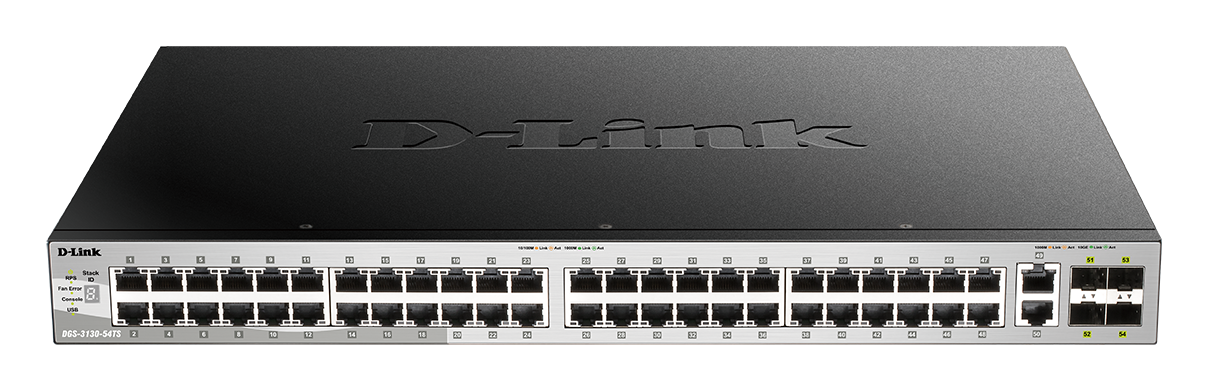 1G Layer 3 Stackable Managed Switches DGS-3130 Series