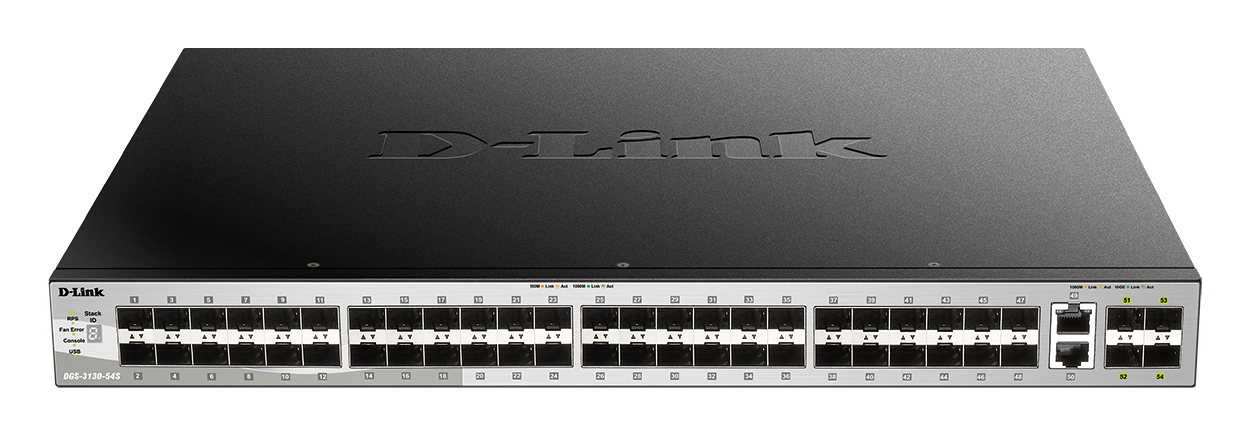 1G Layer 3 Stackable Managed Switches DGS-3130 Series