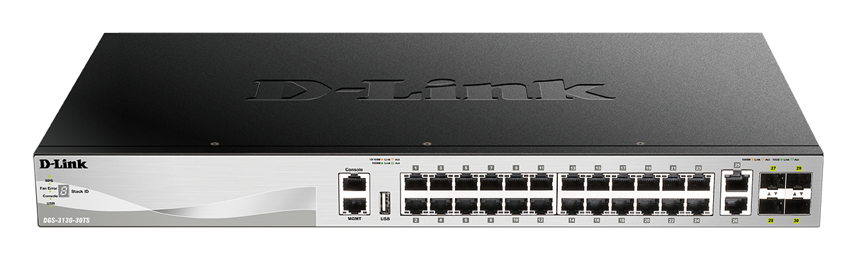 1G Layer 3 Stackable Managed Switches DGS-3130 Series