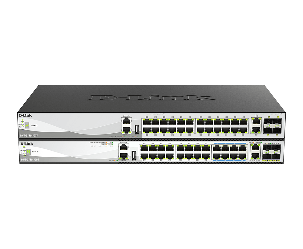 Layer 3 Stackable Multi Gigabit Managed Switches DMS-3130 Series