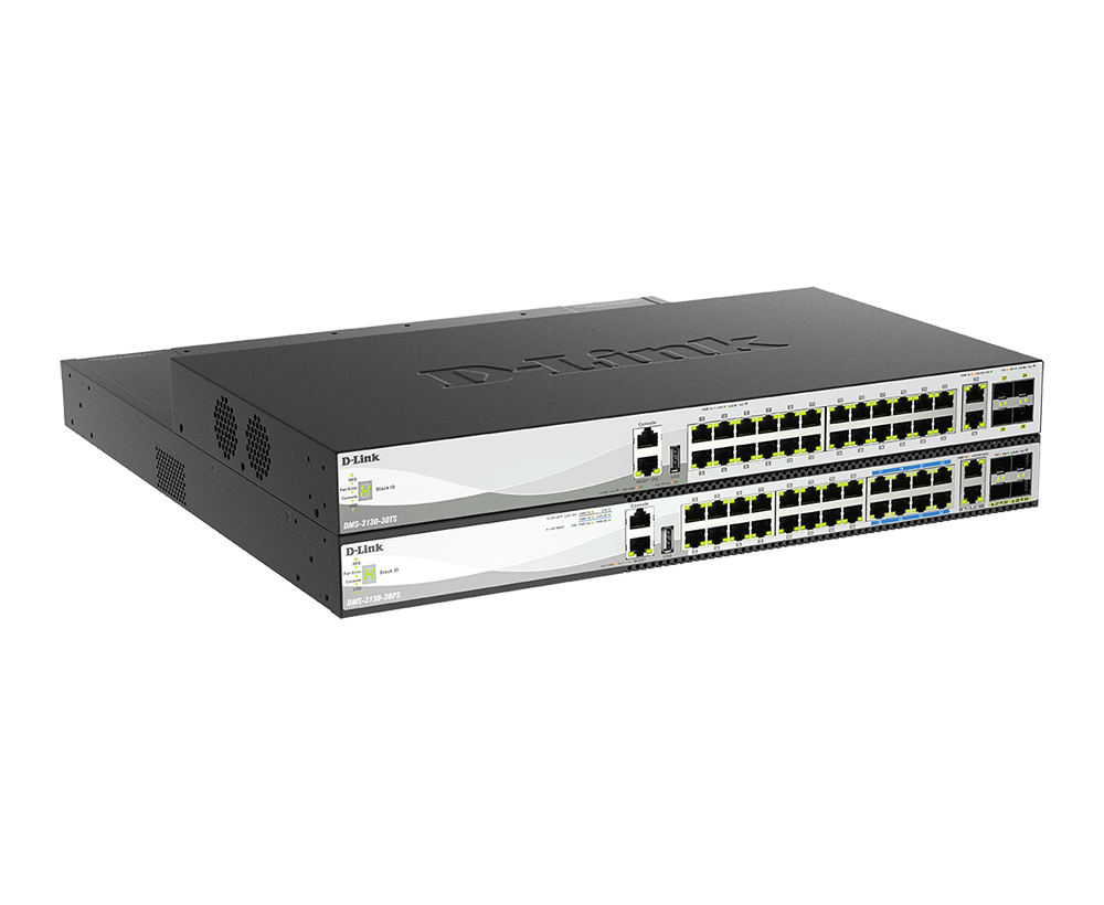 Layer 3 Stackable Multi Gigabit Managed Switches DMS-3130 Series 3 Layer 3 Stackable Multi Gigabit Managed Switches DMS-3130 Series