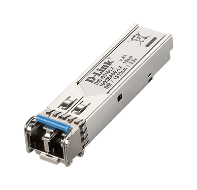 1-port Mini-GBIC SFP to 1000BaseLX Single-Mode 10km Fibre Transceiver DIS-S310LX