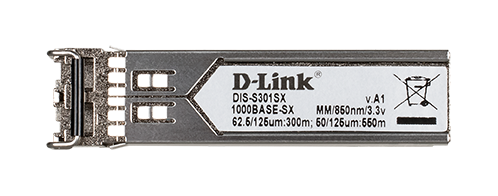 1-port Mini-GBIC SFP to 1000BaseSX Multi-Mode 550M Fibre Transceiver DIS-S301SX
