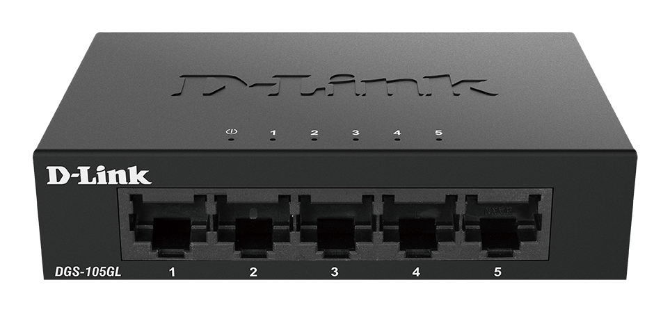 5-Port Gigabit Ethernet Switch DGS-105GL