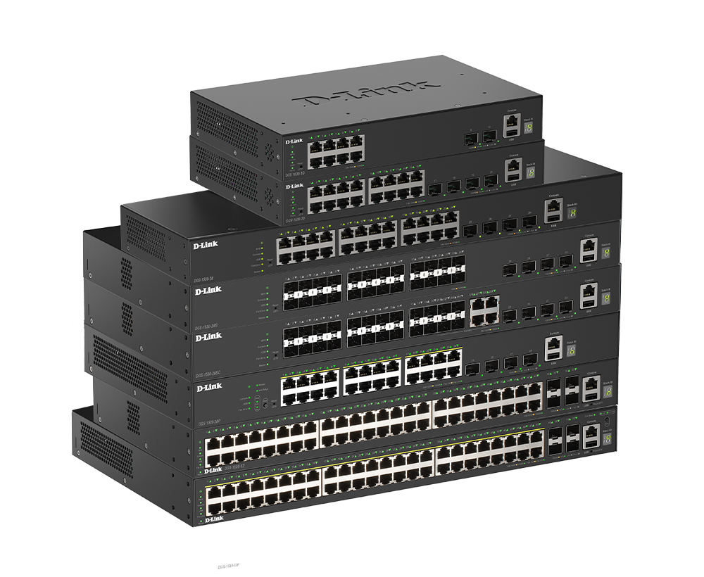 Gigabit Lite Layer 3 Stackable Smart Managed Switches DGS-1530 Series