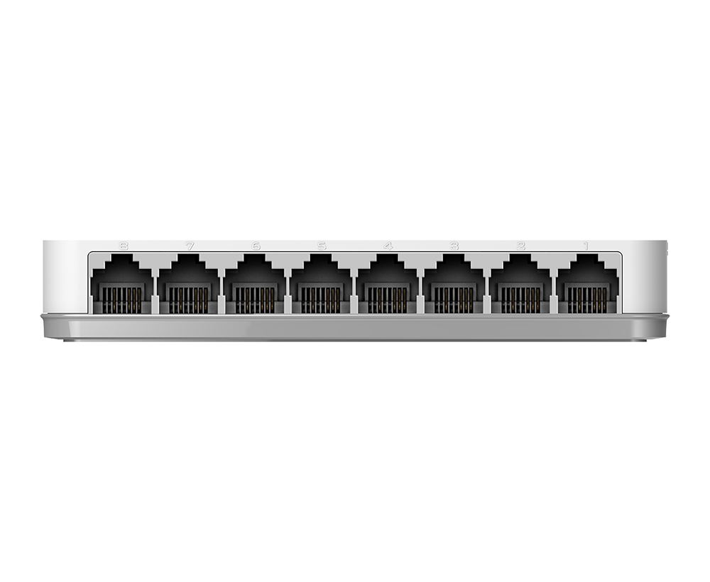 8-Port Fast Ethernet Unmanaged Switch DES-1008A