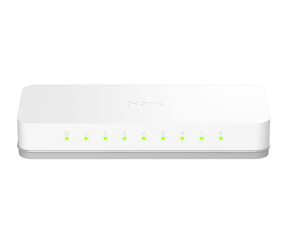 8-Port Fast Ethernet Unmanaged Switch DES-1008A